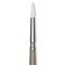 Escoda Perla Toray White Synthetic Brush - Round, Short Handle, Size 10